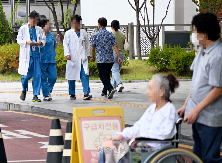 정상 진료 재개한 서울대병원