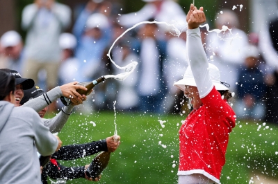 양희영, 16개 대회 만에 한국 LPGA 우승 갈증 풀다