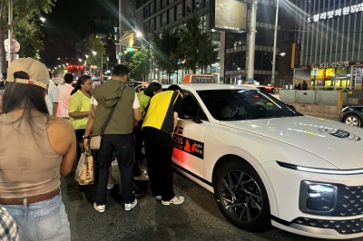 용산구, 이태원역 인근 ‘택시 길막’ 집중 단속