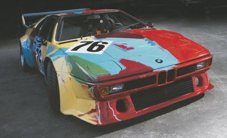 1979년 제작된 앤디 워홀의 아트카.  BMW 홈페이지