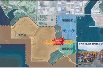 부산항 신항 송도 제거 사업 본격화…축구장 38배 항만부지 조성