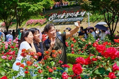 가을에도 장미 본다… 303만명 몰린 ‘가장 예쁜 서울 축제’