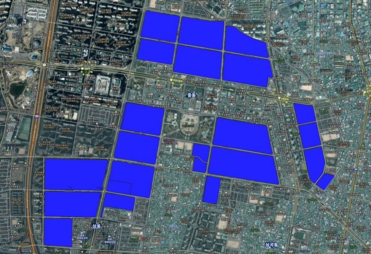부천시 토지거래허가구역