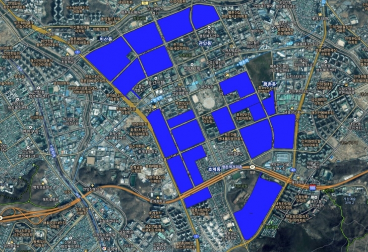 안양시 토지거래허가구역