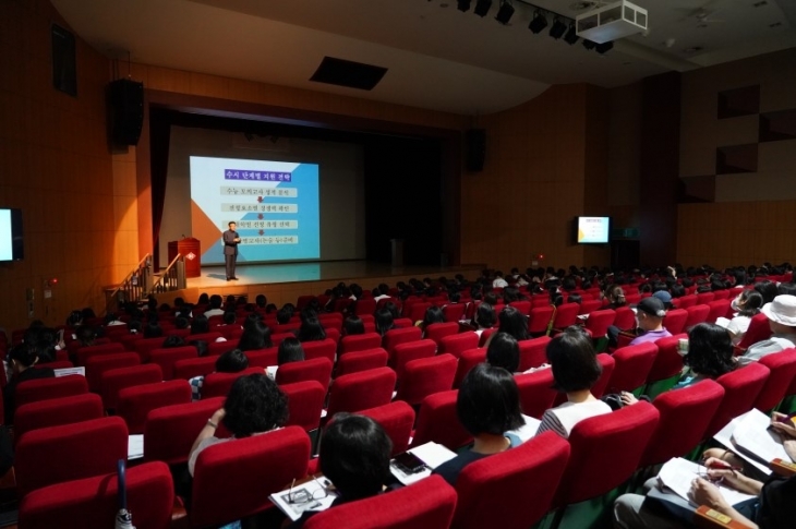 지난해 개최된 서울 은평구의 대입설명회 장면. 은평구 제공