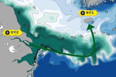 ‘저염분수 유입’ 어패류 폐사되나… 중국 양쯔강 집중호우에 제주 촉각