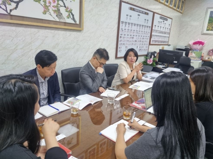 지난 9일 ‘아동 참여를 통한 안전한 통학로 만들기’ 사업의 필요성을 공유하고 협업 방안을 모색하는 자리를 가진 이은림 의원