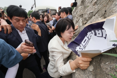 대통령 탄핵 국민청원 청문회 與.野 장외충돌[포토多이슈]