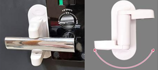 서울 관악구가 1인가구에 지원하는 현관문 안전장치. 관악구 제공