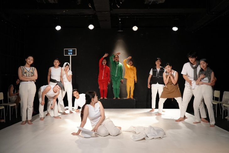 상명대  학생들의  ‘사천의 선인’ 공연모습. 상명대 제공