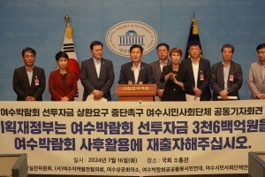 여수시민사회단체, 여수박람회 선투자금 상환 반발