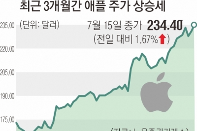 애플, 또 사상 최고가… ‘AI 아이폰’ 시장에서 통했다