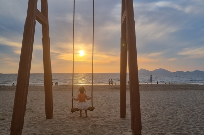 사계절 관광지 변신… ‘노을 맛집’ 변산해수욕장