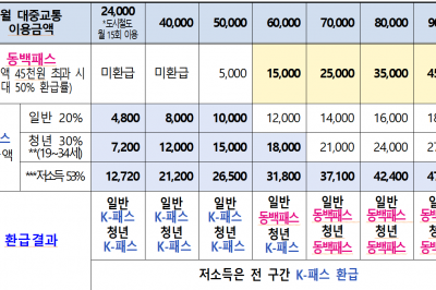 부산시, 동백패스·K패스 결합…대중교통비 환급 확대