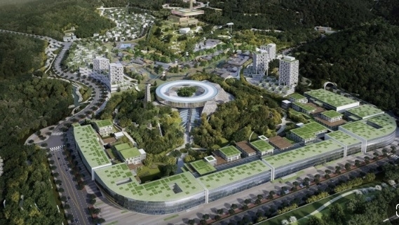 광명문화복합단지 도시개발 계획도. 광명시 제공