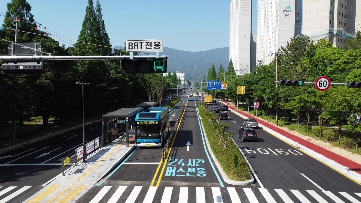 창원 원이대로 S-BRT. 2024.7.25. 창원시 제공