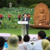 봉선사 연꽃축제 참여한 김동연…“불교의 화쟁 정신이 살기 좋은 세상 만드는데 힘 모았으면”