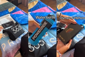 올림픽 선수들이 받은 선물가방 속엔…최신폰에 콘돔까지