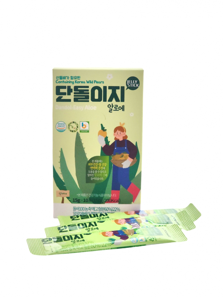 최근 출시된 ‘단돌이지 알로에’ 제품
