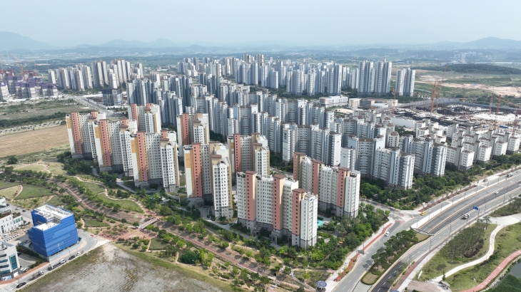 충남 내표신도시 전경. 서울신문DB