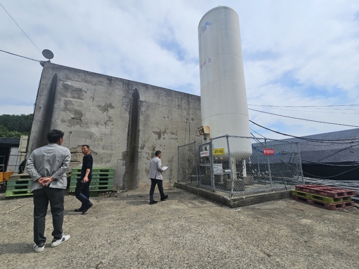 고수온 대응장비 액화산소공급장치