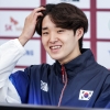 김우민 “中판잔러 보고 충격… LA에선 더 높은 곳에”