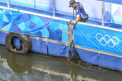 벌써 다섯 번째 훈련 취소… 센강 수질 악화에 오픈워터스위밍 훈련도 차질