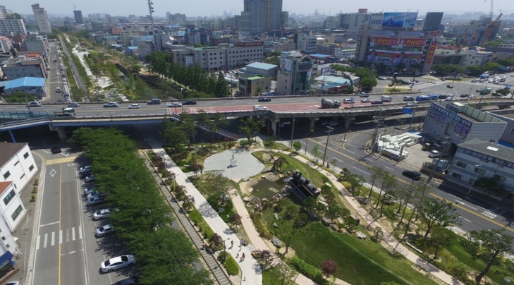 포항 철길숲. 경북도 제공