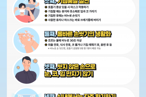 코로나19 등 호흡기 감염병 확산…부산시, 예방 홍보 강화