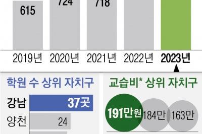 어린이집 22% 폐원할 때 ‘영어유치원’ 37% 늘었다…한달 교습비만 191만원