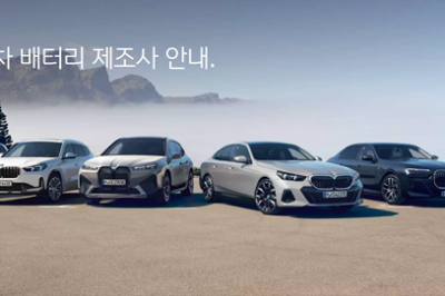 “중국산은 불안”…BMW, 수입차업체 최초 전기차 배터리 제조사 자발적 공개