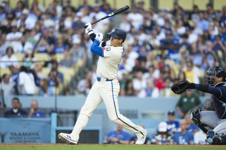 Rays Dodgers Baseball