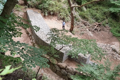 산사태 피해 발생한 경주시 석굴암 일대, 긴급 정비 마쳐