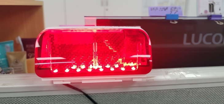 서울 중구의 한 주민센터 민원실에 설치된 비상벨. 중구 제공