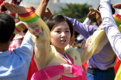 [포토] 북한 청년절 무도회