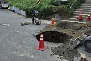 대구서도 지반 침하…인명 피해는 없어