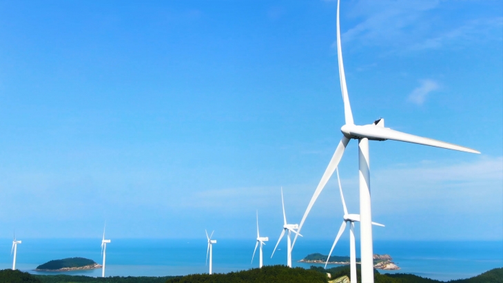 신안 임자도 풍력발전단지