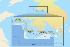 가을꽃게철 … 서해NLL 불법조업 중국어선 급증