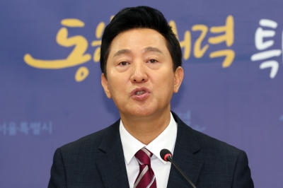 오세훈 “25만원 살포는 이재명식 포퓰리즘… 약자 고통 가중”