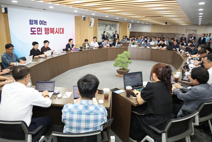 12일 박완수 경남도지사가 추석 전 기자 간담회를 하고 있다. 2024.9.12. 경남도 제공