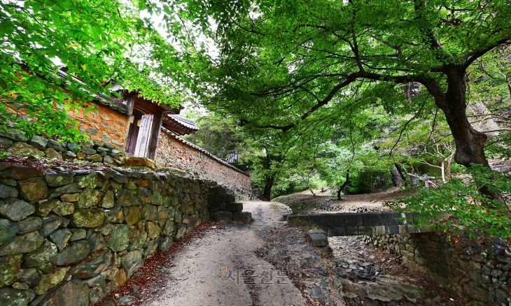 국가유산 명승으로 지정된 월연정.