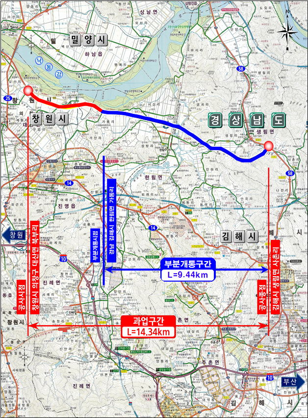 국지도 60호선 위치도. 2024.9.13. 경남도 제공