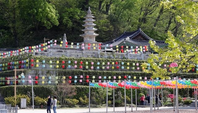 전북 김제 금산사. 뉴스1