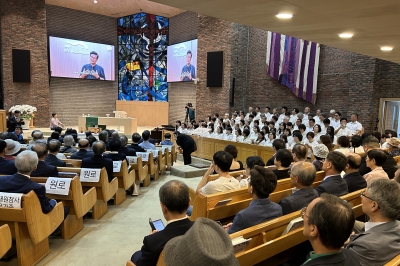 한국기독교교회협의회(NCCK) 100주년 기념예배…서울 종로구 연동교회서