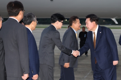 용산, 한동훈 독대 신청 사실상 거절···“24일은 격려하는 자리”