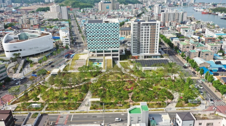 경북 포항시 북구청 및 꿈트리센터 도시숲