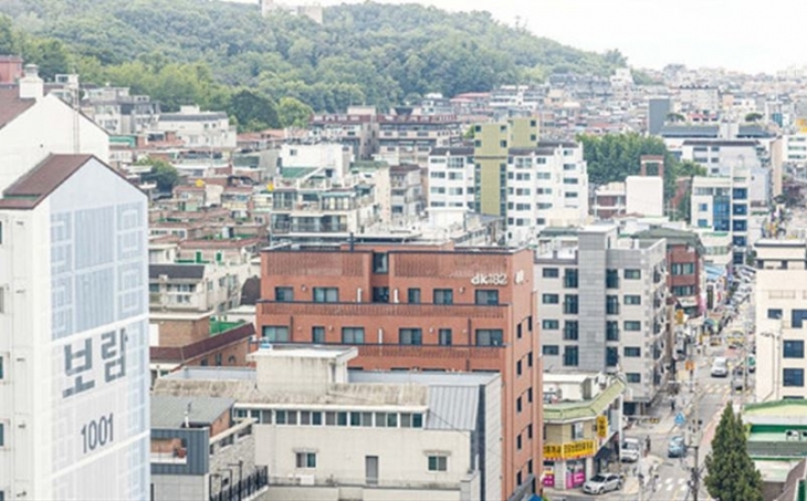 화곡동 빌라촌 전경