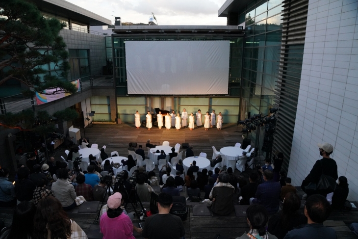 제 10회 자문밖 문화 축제 개막식.   종로구 제공