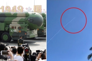 중국, 태평양 해상으로 ICBM 시험발사…“44년 만에 처음” (영상)