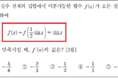 ‘킬러문항’ 없다더니…“9월 모평 수학 1문항 대학과정 출제”